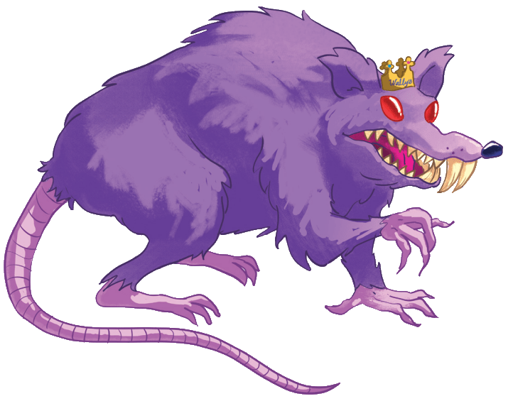 King Klik, a giant rat